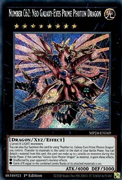 Number C62 Neo Galaxy Eyes Prime Photon Dragon