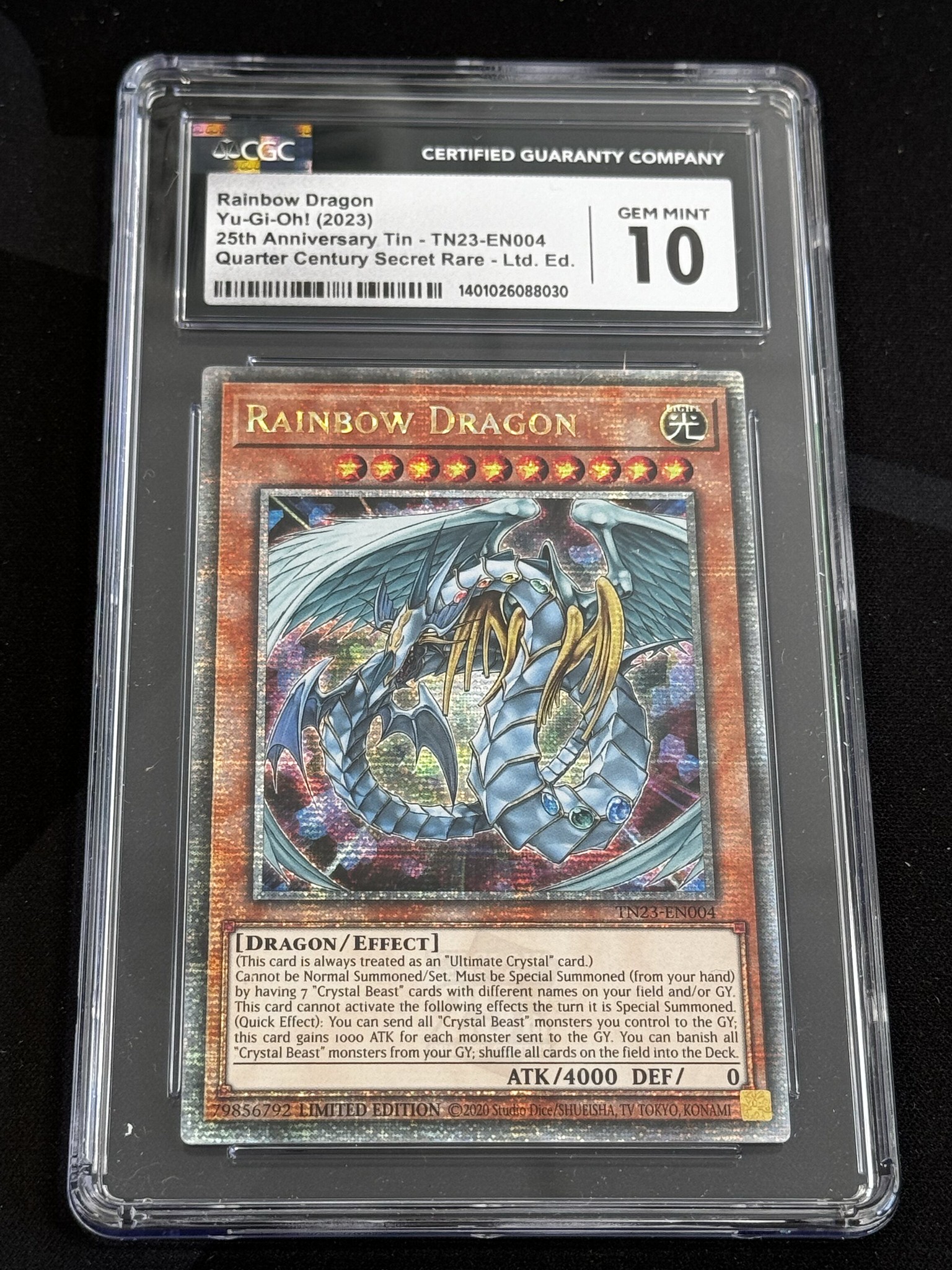 Rainbow Dragon - TN23 4 - English - CGC 10