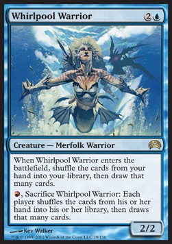 Whirlpool Warrior - Planechase 2012 