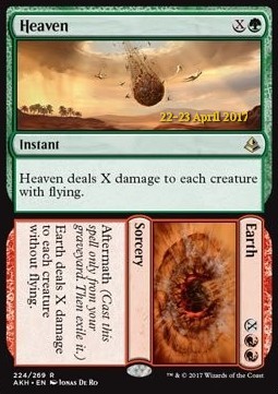 Heaven Earth - Amonkhet Promos 