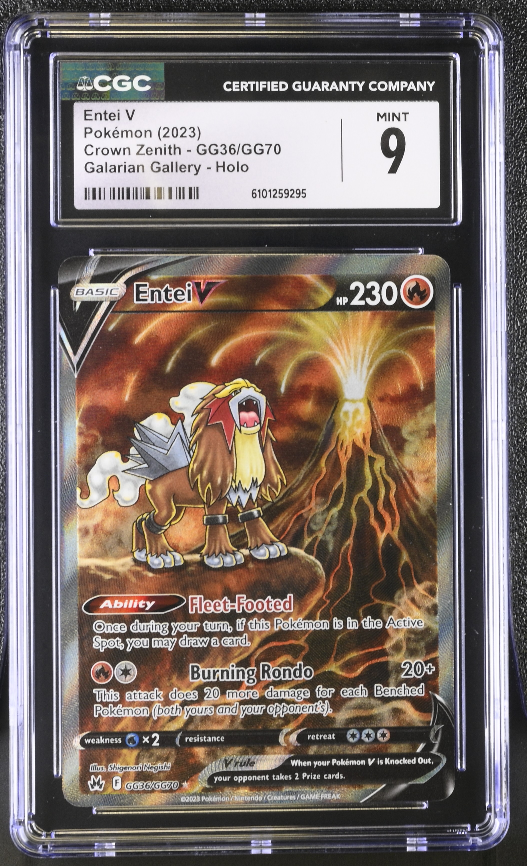 Entei V - CRZ 36 - English - CGC 9
