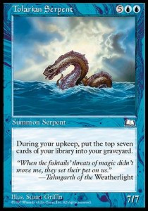 Tolarian Serpent 