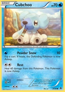 Cubchoo (Powder Snow) 