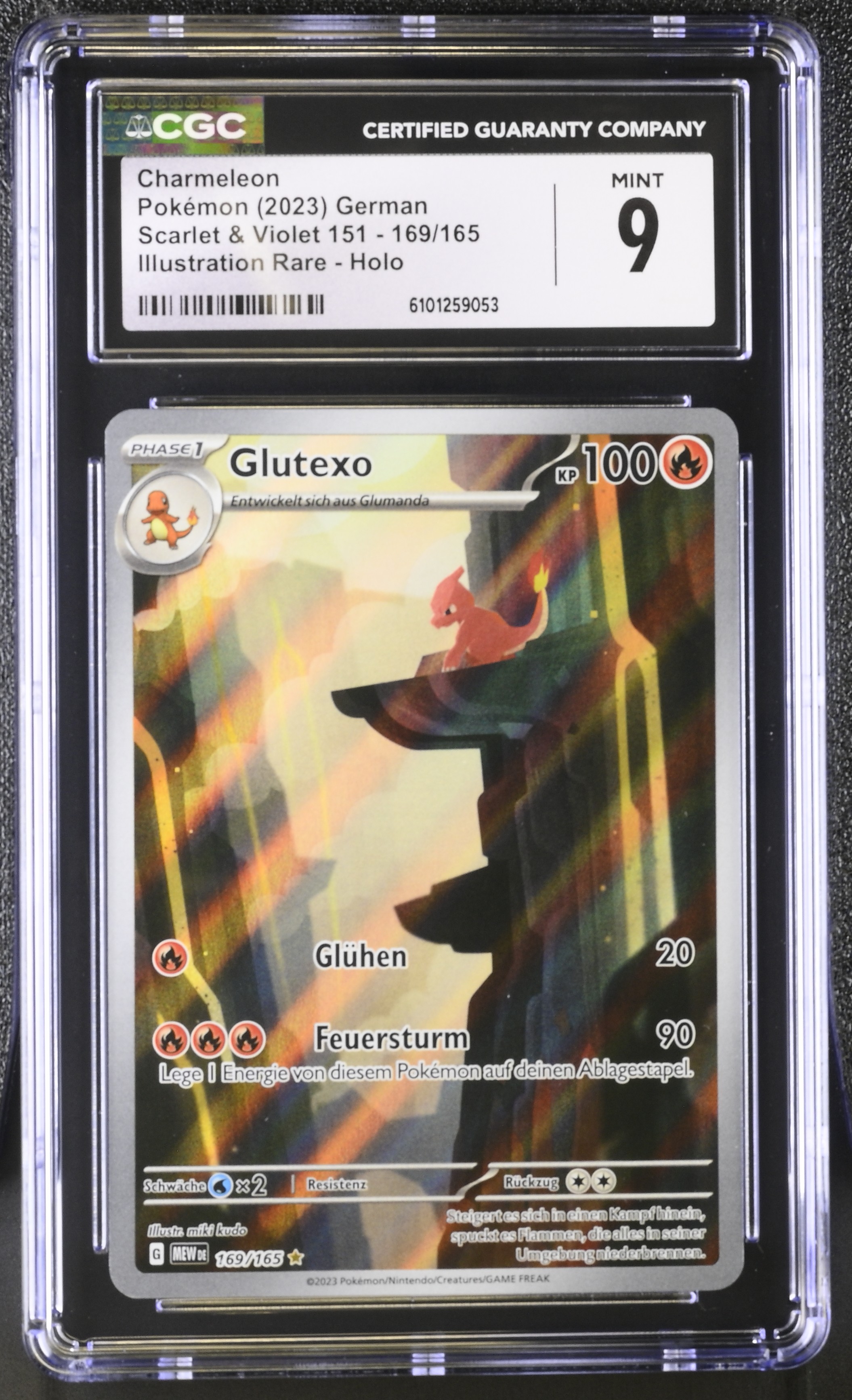 Charmeleon - MEW 169 - German - CGC 9 