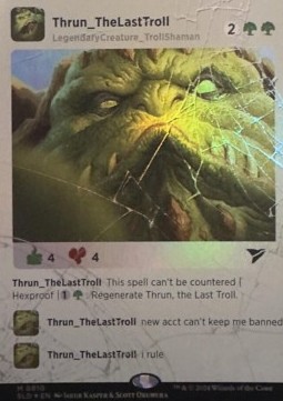 Thrun the Last Troll - Secret Lair Drop Series 