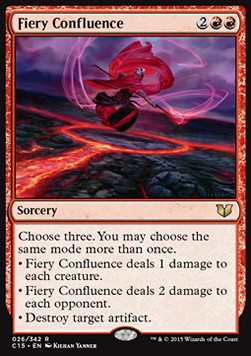 Fiery Confluence - Commander 2015 