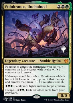 Polukranos Unchained (V.1) - Theros Beyond Death Promos 