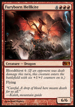 Furyborn Hellkite - Magic 2012 