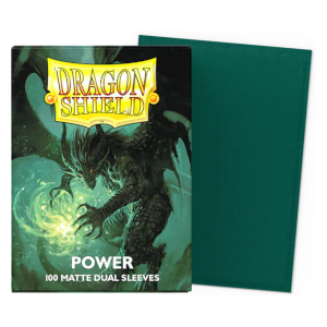 100 Dragon Shield Sleeves Matte Dual Power 