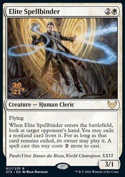 Elite Spellbinder (V.1) - Strixhaven School of Mages Promos 