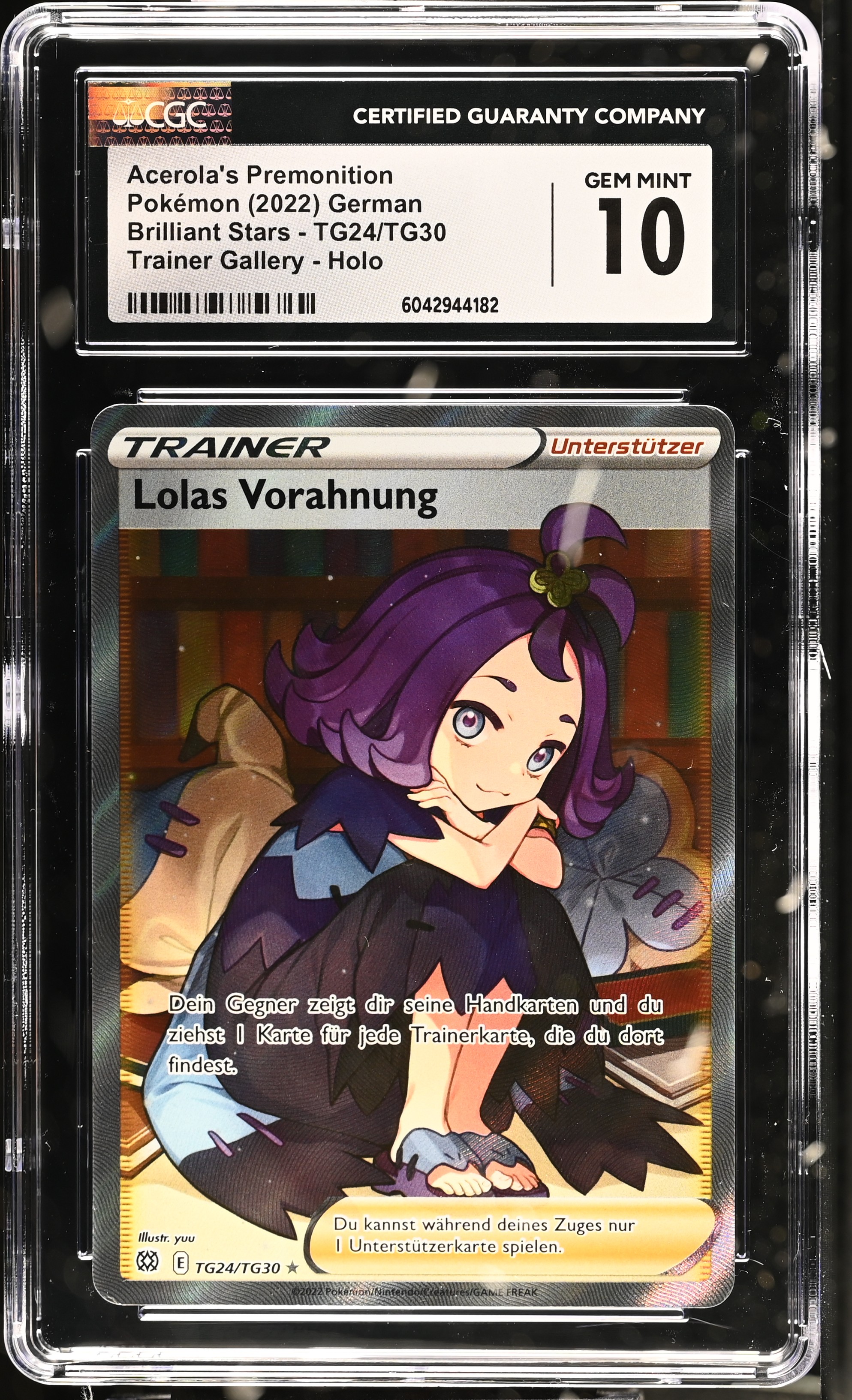 Acerola's Premonition - BRS 24 - German - CGC 10