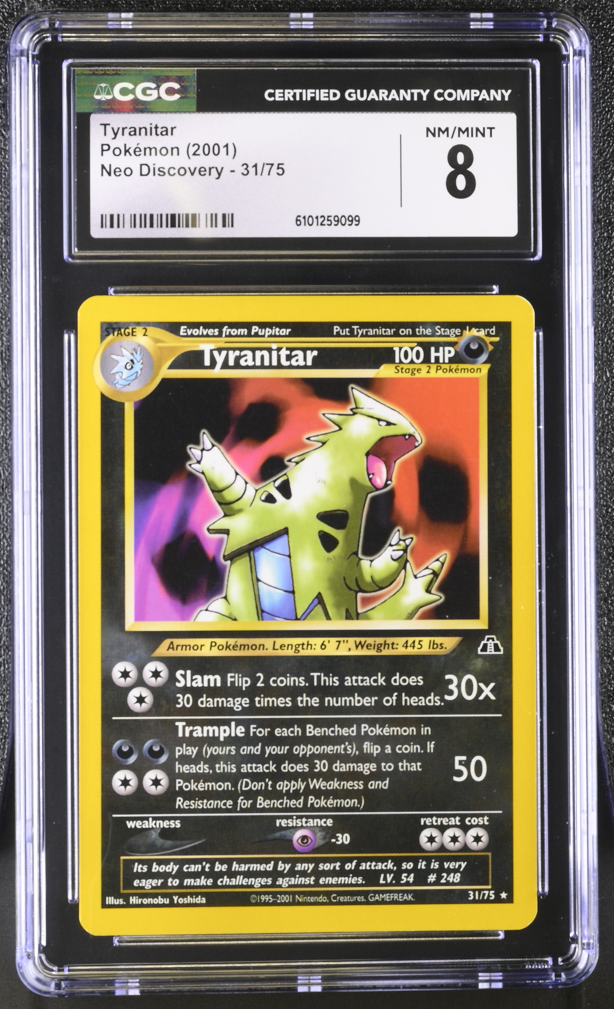 Tyranitar - NDI 31 - English - CGC 8 
