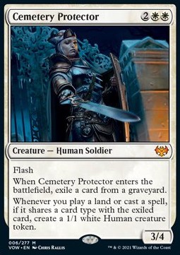 Cemetery Protector - Innistrad Crimson Vow 