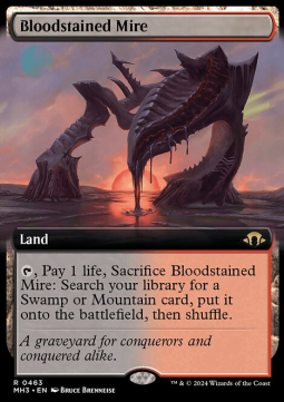 Bloodstained Mire (V.3) - Modern Horizons 3 Extras 