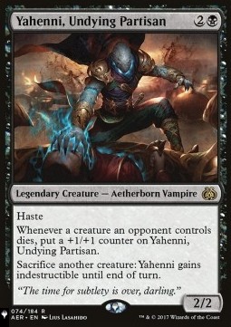 Yahenni Undying Partisan 
