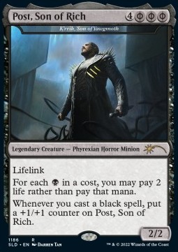 Krrik Son of Yawgmoth - Secret Lair Drop Series October Superdrop 2022 