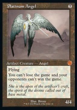 Platinum Angel (V.1) - Retro Frame Artifacts 
