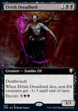 Elvish Dreadlord - Commander Legends Extras 