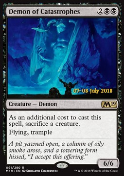 Demon of Catastrophes - Core 2019 Promos 