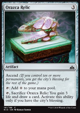 Orazca Relic 