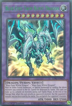 Blue-Eyes Twin Burst Dragon (V.3 - Ultra Rare) 
