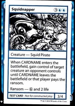 Squidnapper (V.1) - Mystery Booster Playtest Cards 