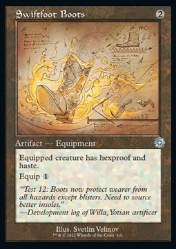 Swiftfoot Boots (V.2) - Retro Frame Artifacts 
