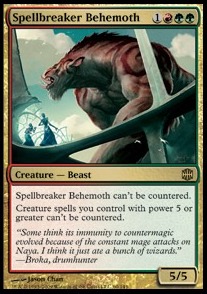 Spellbreaker Behemoth - Alara Reborn 