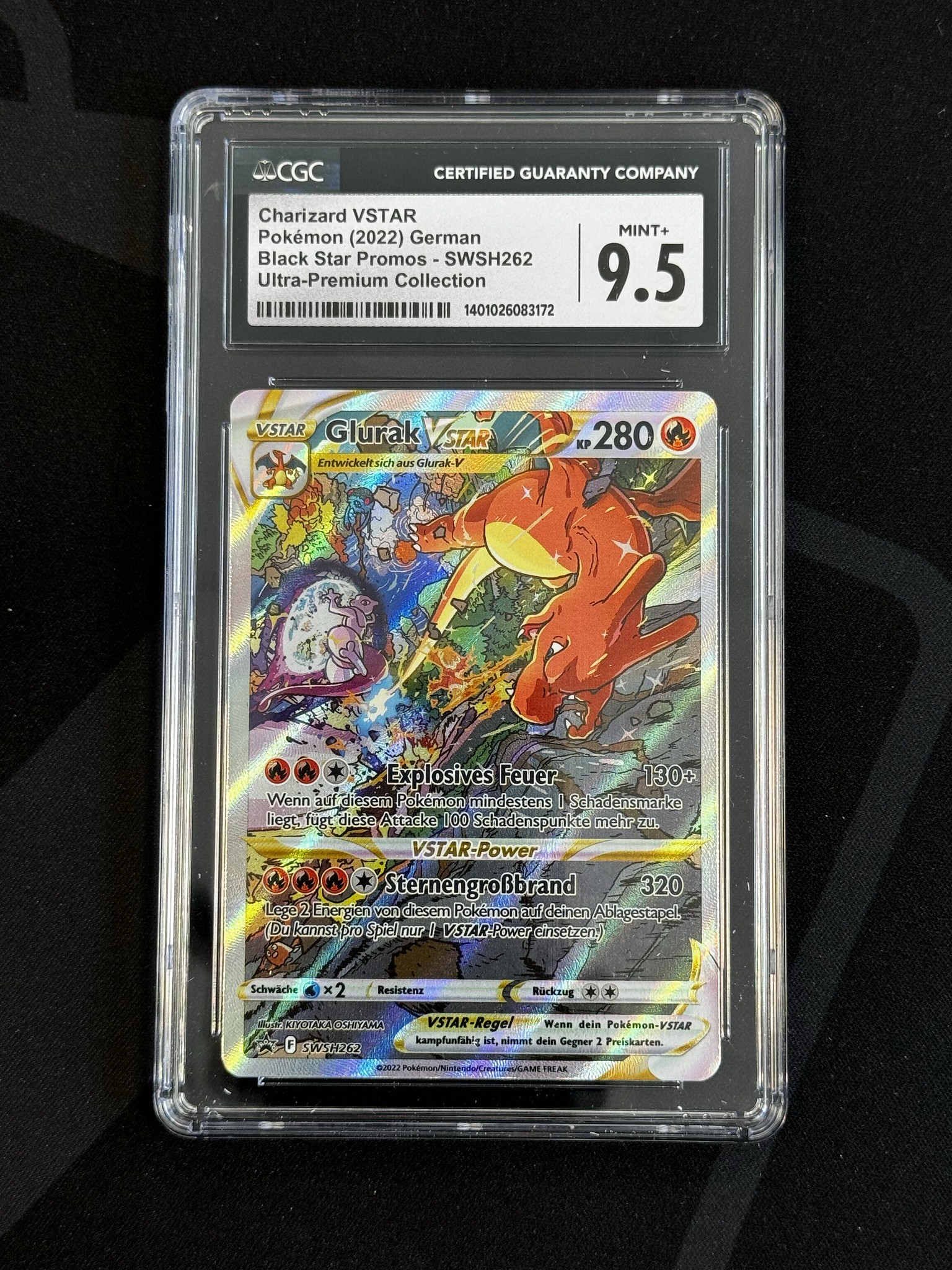 Deals CGC charizard 9.5