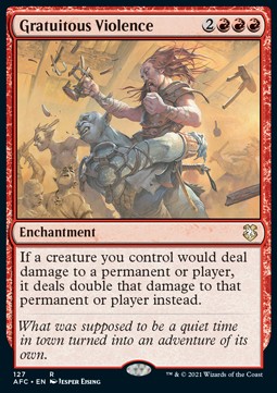 Gratuitous Violence - Commander Adventures in the Forgotten Realms 