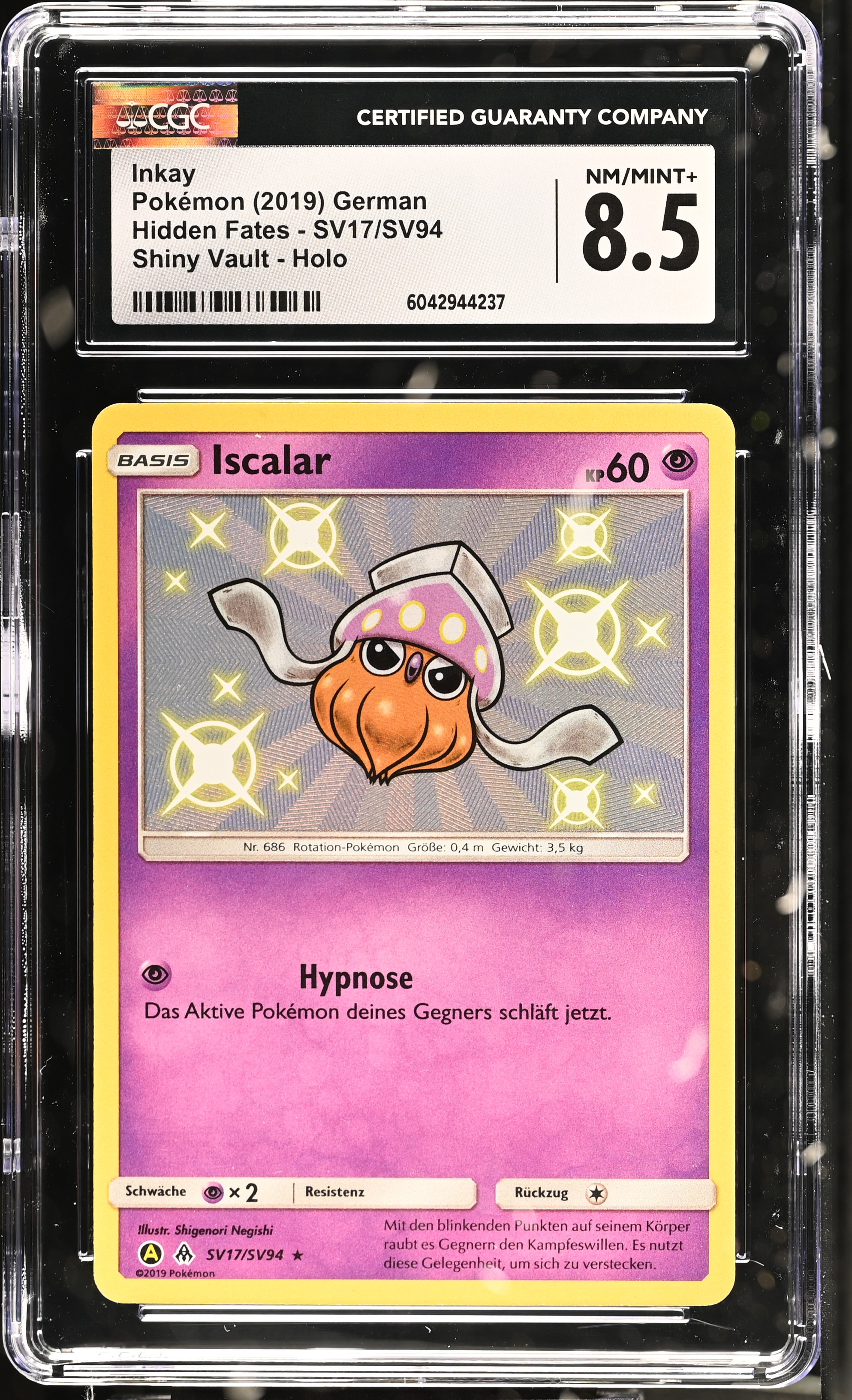 Inkay - HIF 17 - German - CGC 8.5 