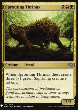 Sprouting Thrinax 