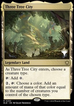 Three Tree City (V.2) - Bloomburrow Promos 