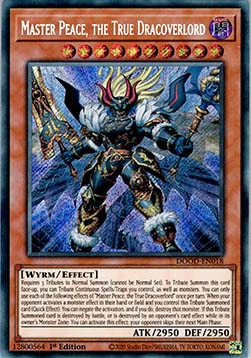 Master Peace the True Dracoverlord (V.1 Secret Rare) 