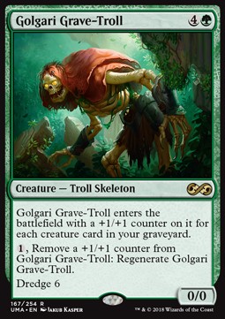 Golgari Grave Troll - Ultimate Masters 