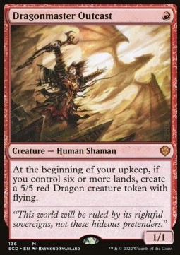 Dragonmaster Outcast - Starter Commander Decks 