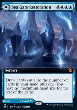 Sea Gate Restoration Sea Gate Reborn - Zendikar Rising Extras 