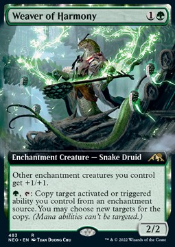 Weaver of Harmony (V.2) - Kamigawa Neon Dynasty Extras 