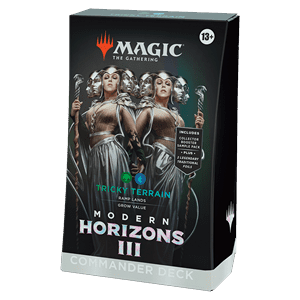 Commander Modern Horizons 3 Tricky Terrain Commander Deck 