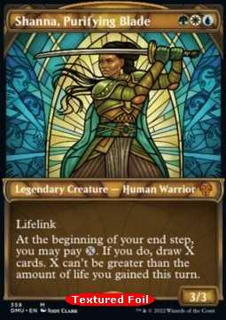 Shanna Purifying Blade (V.2) - Dominaria United Extras 