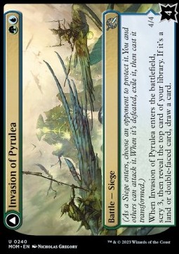 Invasion of Pyrulea // Gargantuan Slabhorn 