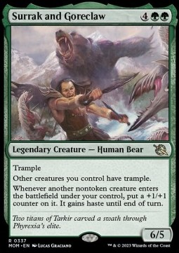 Surrak and Goreclaw (V.1) - March of the Machine Extras 