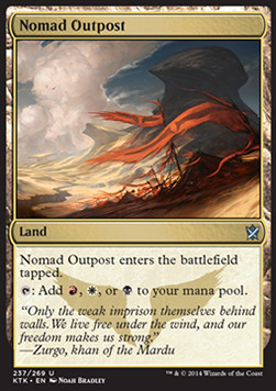 Nomad Outpost - Khans of Tarkir 