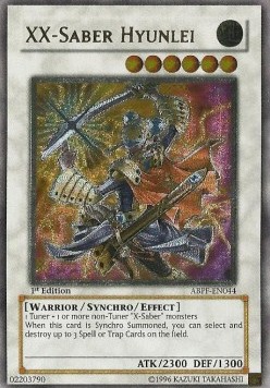 XX-Saber Hyunlei (V.2 - Ultimate Rare) 