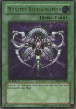 Monster Reincarnation (V.2 - Ultimate Rare) 