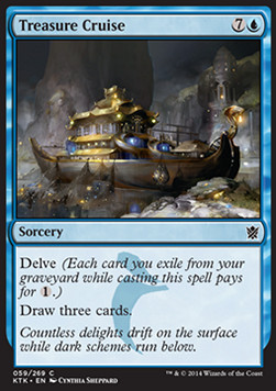 Treasure Cruise - Khans of Tarkir 