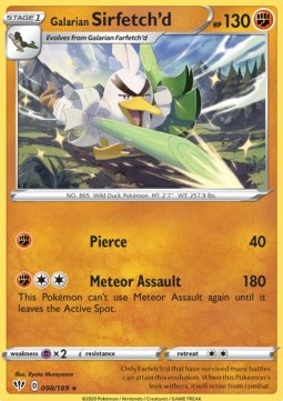 Galarian Sirfetch'd 