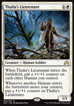 Thalias Lieutenant - Shadows over Innistrad 