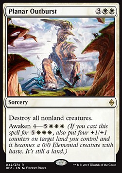 Planar Outburst 