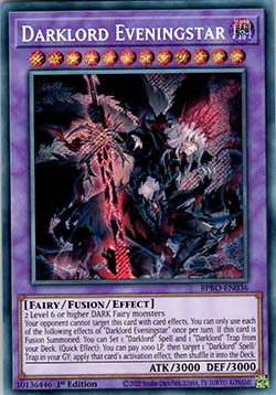 Darklord Eveningstar (V.1 Secret Rare) 